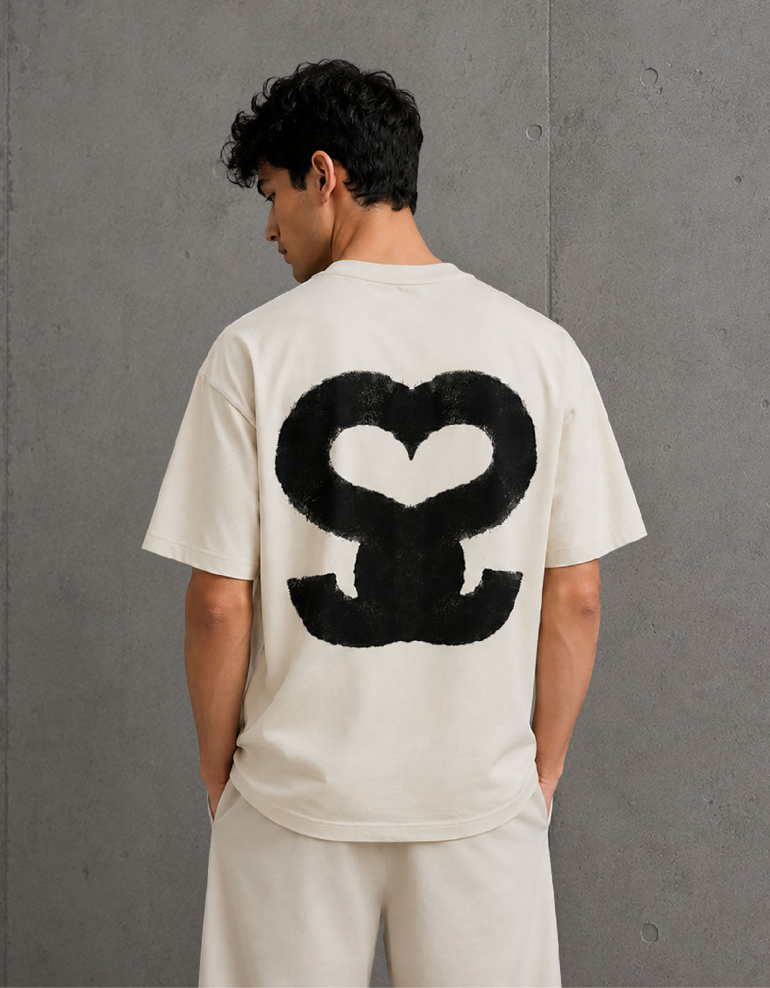 ICON CREAM TEE